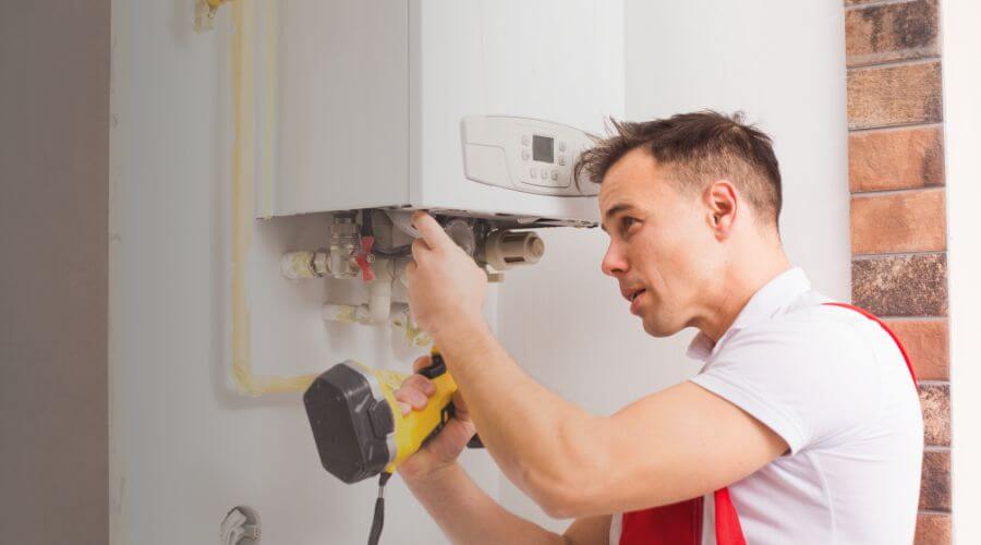 Local tankless water heater installation in Loretto, TN